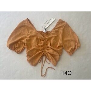 NWT Calvin Klein Beige‎ Top Adjustable Drawstring Size Large